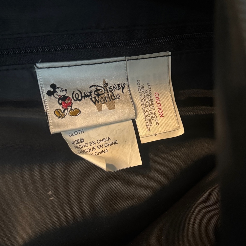 Disney Black Backpack with Durable Design - Picture 5 of 7